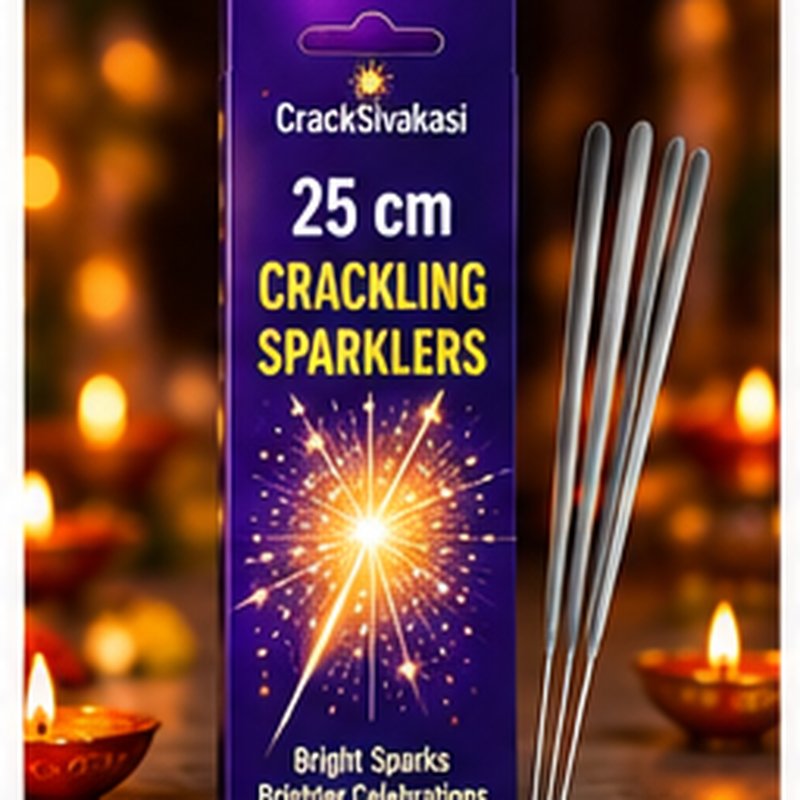 25cm Crackling Sparklers