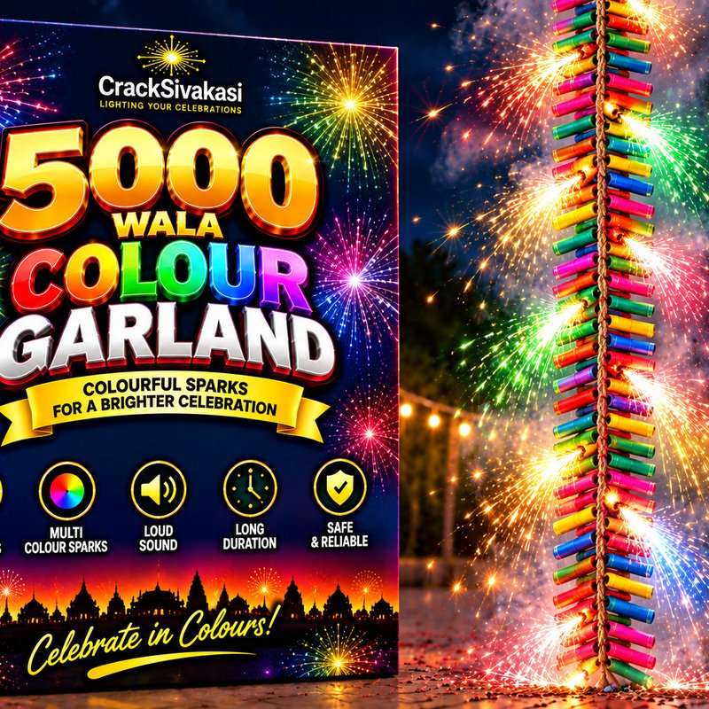 5000 Wala Colour Garland