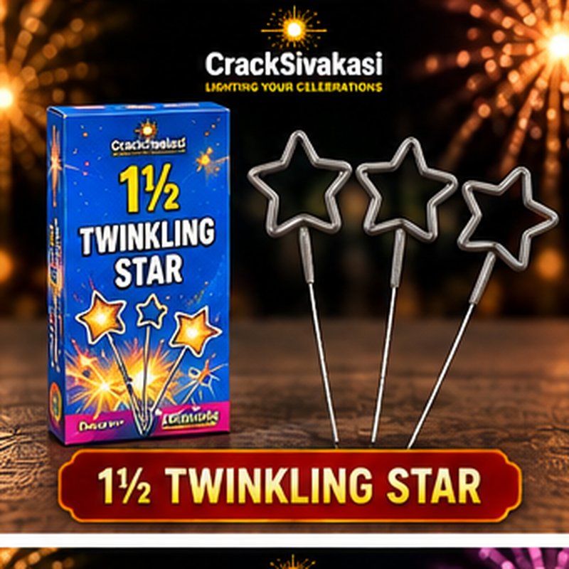 1½ Twinkling Star